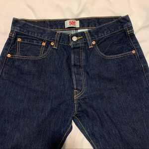Men’s Indigo Classic Levi 501s